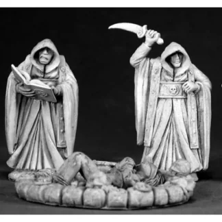 Reaper Miniatures Townsfolk Cultists 03312 Dark Heaven Unpainted Metal - Your Source for Gaming Essentials Best