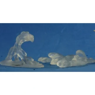 Reaper Miniatures Translucent Slimes (2) #77306 Bones D&D RPG Mini Figure - Your Source for Gaming Essentials Best
