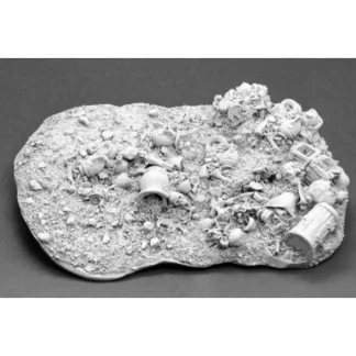 Reaper Miniatures Treasure Hoard Vignette Base (Resin) 74026 Unpainted Accessory - Your Source for Gaming Essentials Outlet