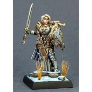 Reaper Miniatures Trista, The White Wolf#03788 Dark Heaven Unpainted Metal Mini - Your Source for Gaming Essentials Best