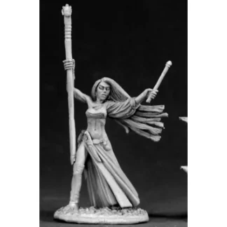 Reaper Miniatures Tristan the Loremistress #03028 Dark Heaven Unpainted Metal - Your Source for Gaming Essentials Flash Sale