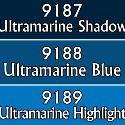 Reaper Miniatures Ultramarine Blues 09763 Master Series Triads 3 Pack .5oz Paint - Your Source for Gaming Essentials Online