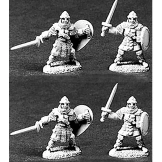 Reaper Miniatures Unpainted Anhurian Swordsmen 4P #06023 Dark Heaven Army Pack - Your Source for Gaming Essentials Clearance
