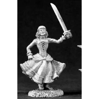 Reaper Miniatures Unpainted Dandy Franchesca, Female Pirate 03379 Dark Heaven - Your Source for Gaming Essentials Cheap