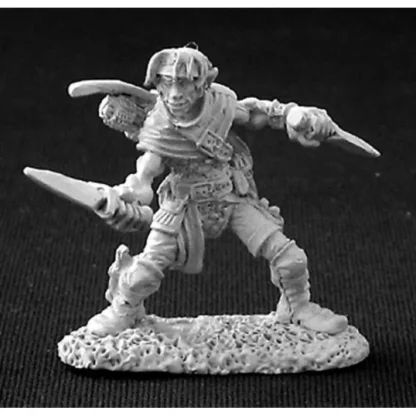Reaper Miniatures Unpainted Dilean Softstep, Half Elf Rogue #03257 Dark Heaven - Your Source for Gaming Essentials Shop