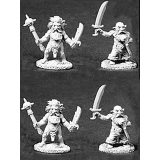 Reaper Miniatures Unpainted Dwarven Swordsmen 4P #06024 Dark Heaven Army Pack - Your Source for Gaming Essentials Cheap
