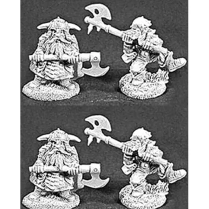 Reaper Miniatures Unpainted Dwarves w/ 2H Axes 4P #06043 Dark Heaven Army Pack - Your Source for Gaming Essentials Cheap