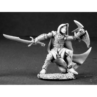 Reaper Miniatures Unpainted Galarian Moonstone, Elf Warrior #03195 Dark Heaven - Your Source for Gaming Essentials Cheap