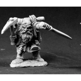 Reaper Miniatures Unpainted Gris Knotslip, Dwarf Trapfinder #03404 Dark Heaven - Your Source for Gaming Essentials Cheap