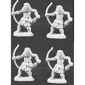 Reaper Miniatures Unpainted Highlander Archers 4P #06007 Dark Heaven Army Pack - Your Source for Gaming Essentials Discount