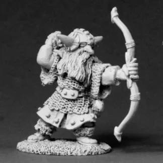 Reaper Miniatures Unpainted Horgun Blackfletch, Dwarf Bowman #03564 Dark Heaven - Your Source for Gaming Essentials Best