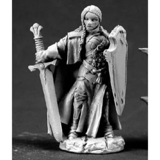 Reaper Miniatures Unpainted Isabeau Laroche, Female Paladin #03364 Dark Heaven - Your Source for Gaming Essentials Online