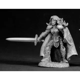 Reaper Miniatures Unpainted Jana Blackfire, Female Warrior 03006 Dark Heaven - Your Source for Gaming Essentials Store