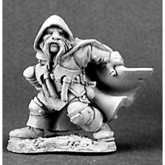 Reaper Miniatures Unpainted Klaus Copperthumb, Dwarf Thief 03099 Dark Heaven - Your Source for Gaming Essentials Outlet