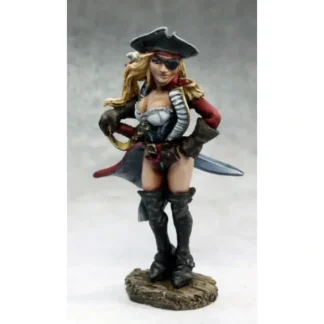 Reaper Miniatures Unpainted Mariel Twinspar, Female Pirate 03632 Dark Heaven - Your Source for Gaming Essentials Online