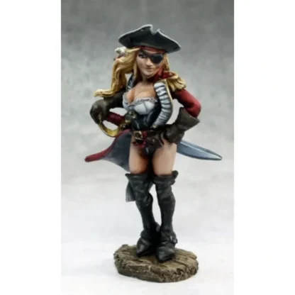 Reaper Miniatures Unpainted Mariel Twinspar, Female Pirate 03632 Dark Heaven - Your Source for Gaming Essentials Online