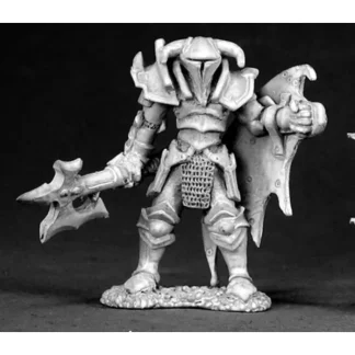 Reaper Miniatures Unpainted Zarion Bloodnail, Evil Warrior 03304 Dark Heaven - Your Source for Gaming Essentials Discount
