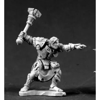 Reaper Miniatures Unther Godshand, Heroic Cleric 03349 Unpainted Metal Figure - Your Source for Gaming Essentials Sale