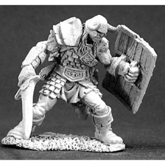 Reaper Miniatures Urich, Adventuring Fighter #03282 Dark Heaven Unpainted Metal - Your Source for Gaming Essentials Shop