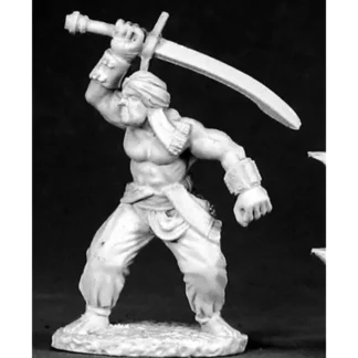 Reaper Miniatures Urji, Arab Pirate #02439 Dark Heaven Legends Unpainted Metal - Your Source for Gaming Essentials Flash Sale