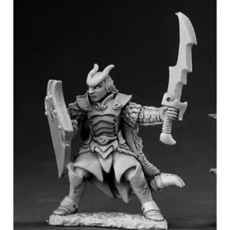 Reaper Miniatures Vaeloth, Hellborn Paladin #03419 Dark Heaven Unpainted Metal - Your Source for Gaming Essentials Flash Sale