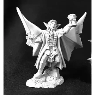 Reaper Miniatures Vampire #03750 Dark Heaven Legends Unpainted RPG D&D Figure - Your Source for Gaming Essentials New