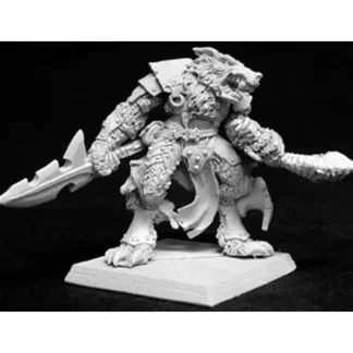 Reaper Miniatures Vasyl, Rageclaw Alpha #14030 Koborlas Unpainted RPG D&D Mini - Your Source for Gaming Essentials Store