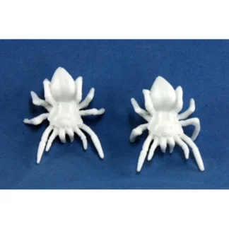 Reaper Miniatures Vermin: Spiders (2) #77126 Bones Plastic D&D RPG Mini Figure - Your Source for Gaming Essentials New
