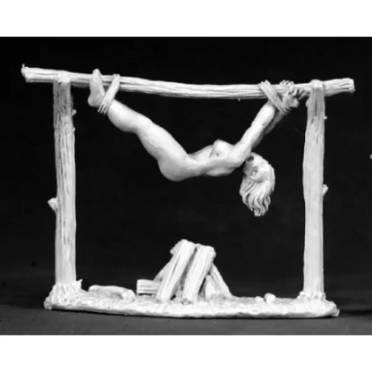 Reaper Miniatures Victim On Spit #03408 Dark Heaven Unpainted Metal - Your Source for Gaming Essentials Cheap