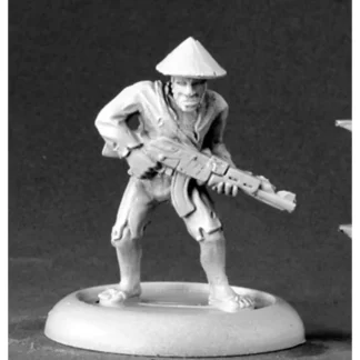Reaper Miniatures Viet Cong Guerilla #50100 Chronoscope D&D RPG Mini Figure - Your Source for Gaming Essentials Store