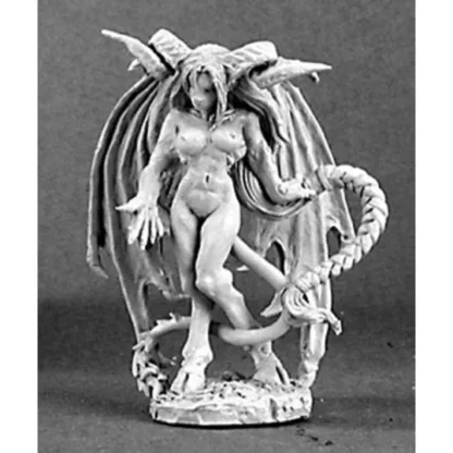 Reaper Miniatures Virina, Female Demon #03084 Dark Heaven Unpainted Metal - Your Source for Gaming Essentials Sale