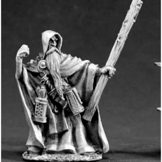 Reaper Miniatures Vistaril Quillscratch Wizard 03393 Dark Heaven Unpainted Mini - Your Source for Gaming Essentials Hot