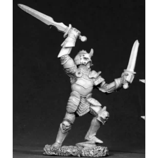 Reaper Miniatures Vosiphur, Evil Fighter #02606 Dark Heaven Unpainted Metal - Your Source for Gaming Essentials New