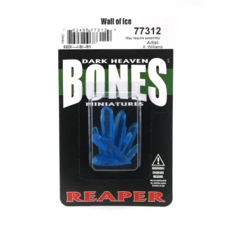 Reaper Miniatures Wall Of Ice #77312 Bones Plastic D&D RPG Mini Figure - Your Source for Gaming Essentials Clearance