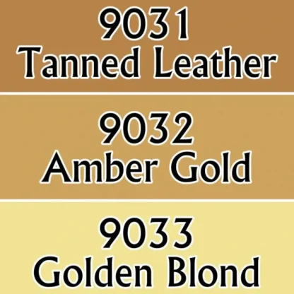 Reaper Miniatures Warm Light Brown #09711 Master Series Triads 3 Pack .5oz Paint - Your Source for Gaming Essentials Online