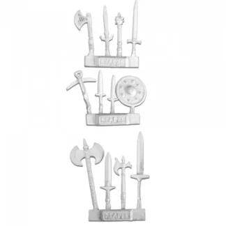 Reaper Miniatures Weapons Pack III (12) #02209 Dark Heaven Unpainted Metal - Your Source for Gaming Essentials Outlet