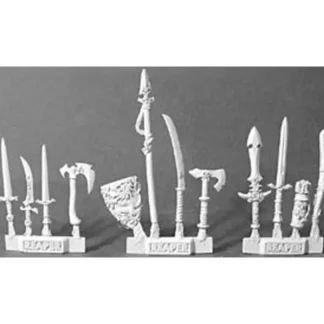 Reaper Miniatures Weapons Pack IV #02455 Dark Heaven Legends Unpainted Metal - Your Source for Gaming Essentials New