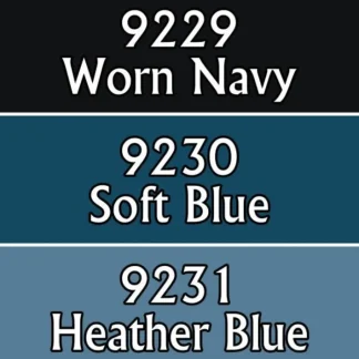 Reaper Miniatures Weathered Blues #09777 Master Series Triads 3 Pack .5oz Paint - Your Source for Gaming Essentials Outlet