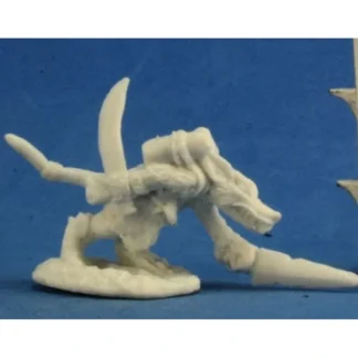Reaper Miniatures Wererat Stalker #77294 Bones Plastic D&D RPG Mini Figure - Your Source for Gaming Essentials Cheap