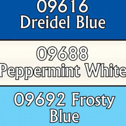 Reaper Miniatures Winter Snow #09807 Master Series Triads 3 Pack .5oz Paint - Your Source for Gaming Essentials Best Sale