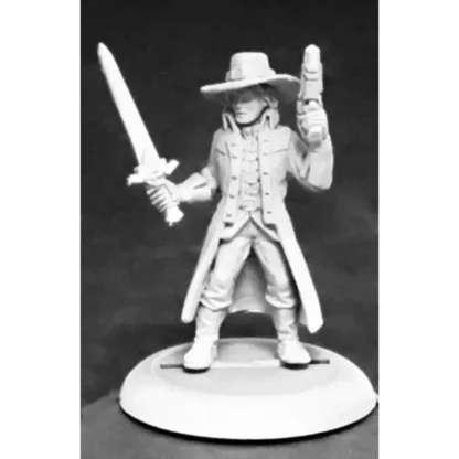 Reaper Miniatures Witch Hunter (male) #59043 Savage Worlds Unpainted Mini Figure - Your Source for Gaming Essentials Cheap