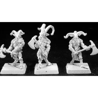 Reaper Miniatures Woodcutters (8), Reven Grunt 06161 Warlord Army Pack Unpainted - Your Source for Gaming Essentials Discount