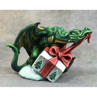 Reaper Miniatures Wrapping Dragon #01593 Unpainted Bones USA Plastic Mini - Your Source for Gaming Essentials Hot