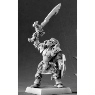 Reaper Miniatures Ymrilix the False, Anti Paladin 14546 Overlords Unpainted Mini - Your Source for Gaming Essentials New