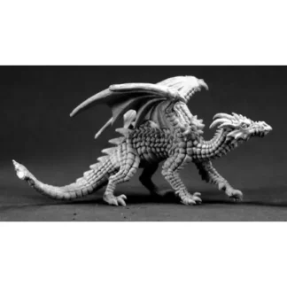 Reaper Miniatures Young Fire Dragon #03332 Dark Heaven Legends Unpainted Metal - Your Source for Gaming Essentials Hot