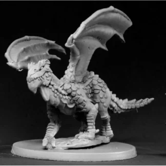 Reaper Miniatures Young Swamp Dragon #03430 Dark Heaven Legends Unpainted Metal - Your Source for Gaming Essentials Outlet