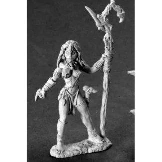 Reaper Miniatures Zala Natar, Huntress #03559 Dark Heaven Unpainted Metal - Your Source for Gaming Essentials Discount