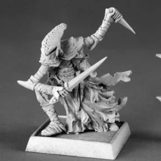 Reaper Miniatures Zalash Dark Elf Assassin #14571 Darkreach Unpainted D&D Mini - Your Source for Gaming Essentials Cheap