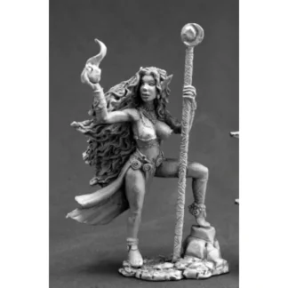 Reaper Miniatures Zeldriia, Elf Sorceress #03661 Dark Heaven Unpainted Metal - Your Source for Gaming Essentials Best