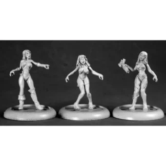 Reaper Miniatures Zombie Strippers (3) #50213 Chronoscope D&D RPG Mini Figure - Your Source for Gaming Essentials Best